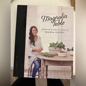Magnolia Cookbook by Joanna Gaines - Black and White